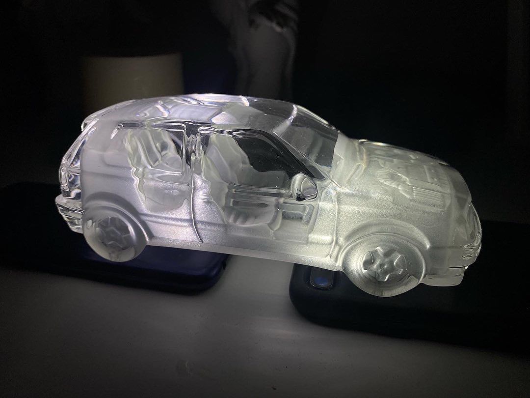 Стеклянная модель Volkswagen Golf — изображение 2