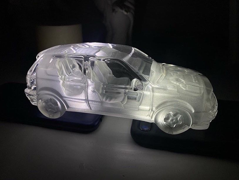 Стеклянная модель Volkswagen Golf — изображение 3