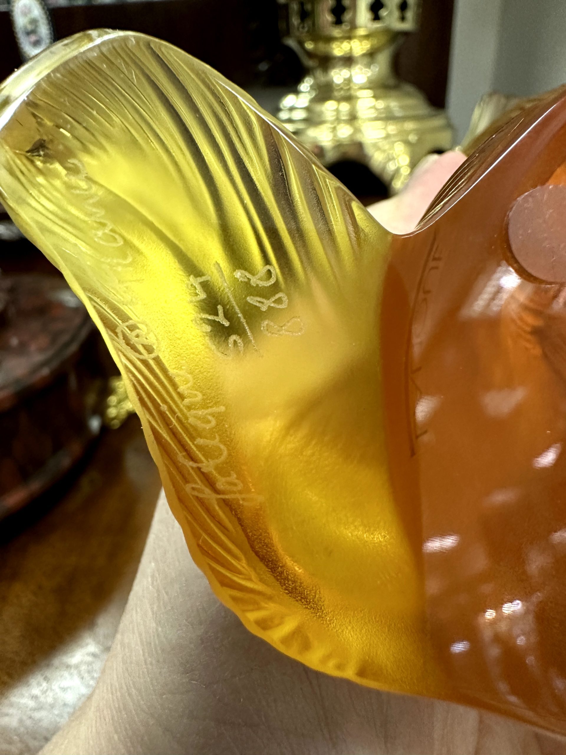 Статуэтка "Золотистый ретривер" LALIQUE — изображение 4