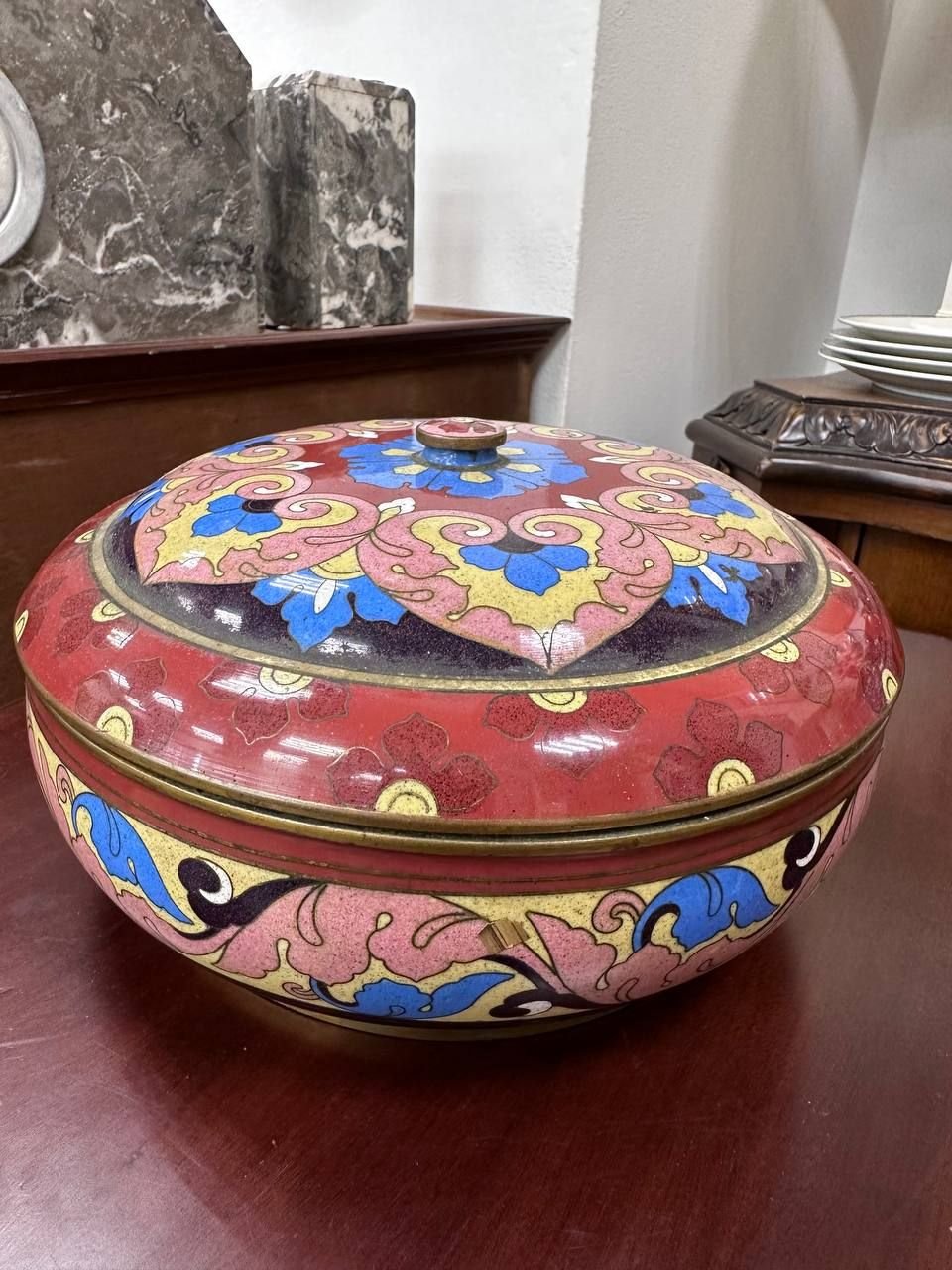 Большая шкатулка Клуазоне