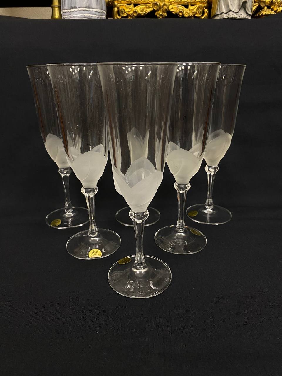 Бокалы для шампанского ручной выдувки Cristal d'Arques — изображение 2