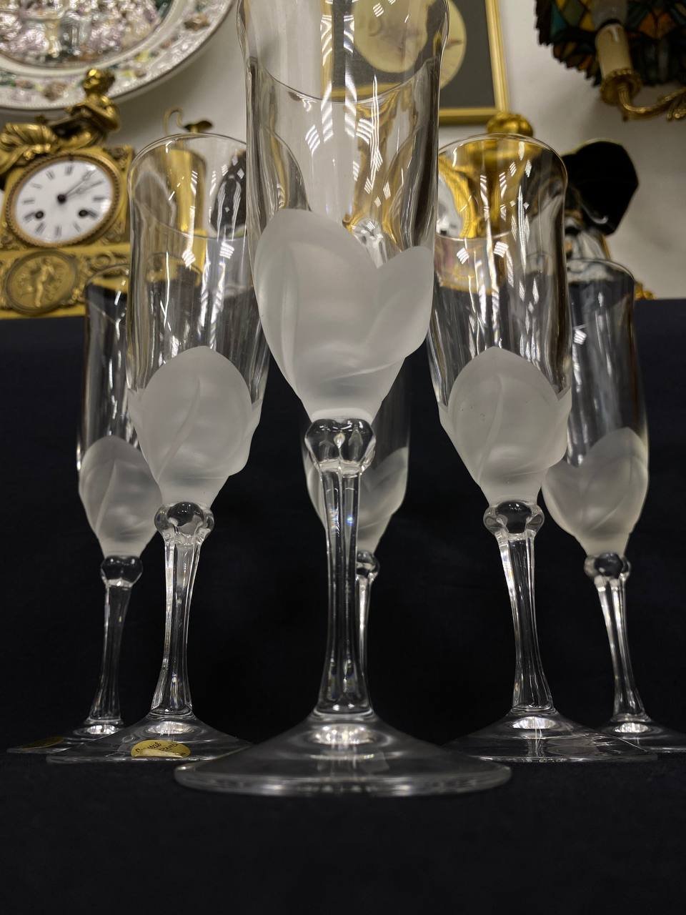 Бокалы для шампанского ручной выдувки Cristal d'Arques — изображение 4