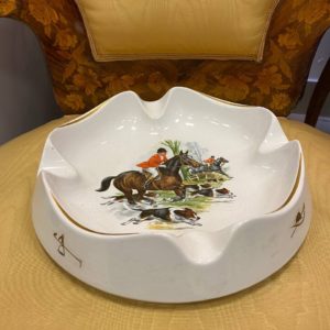 Настенная тарелка с изображением Английской охоты