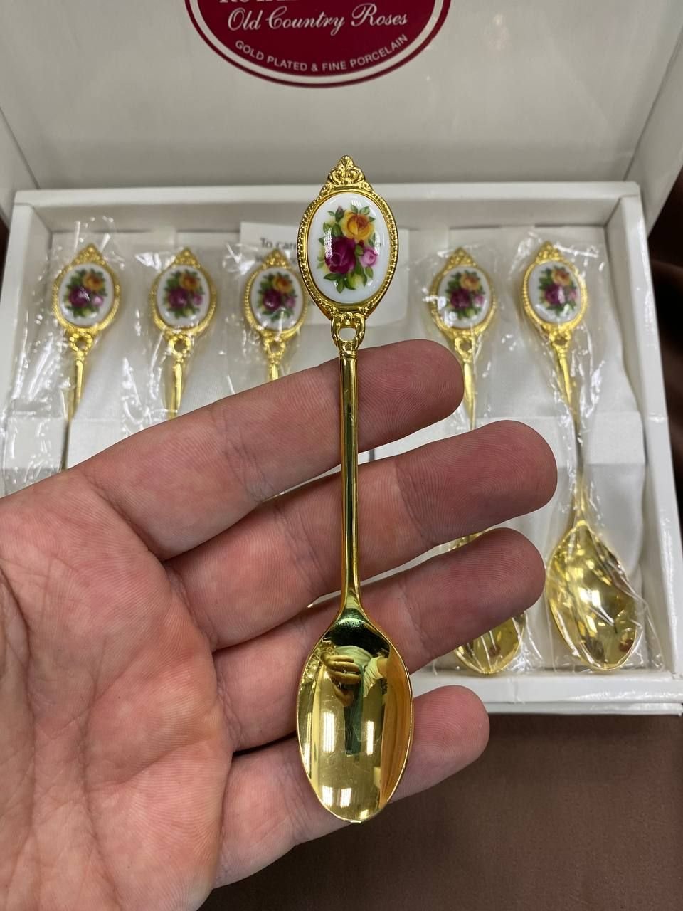 Набор винтажных ложек Royal Albert — изображение 4
