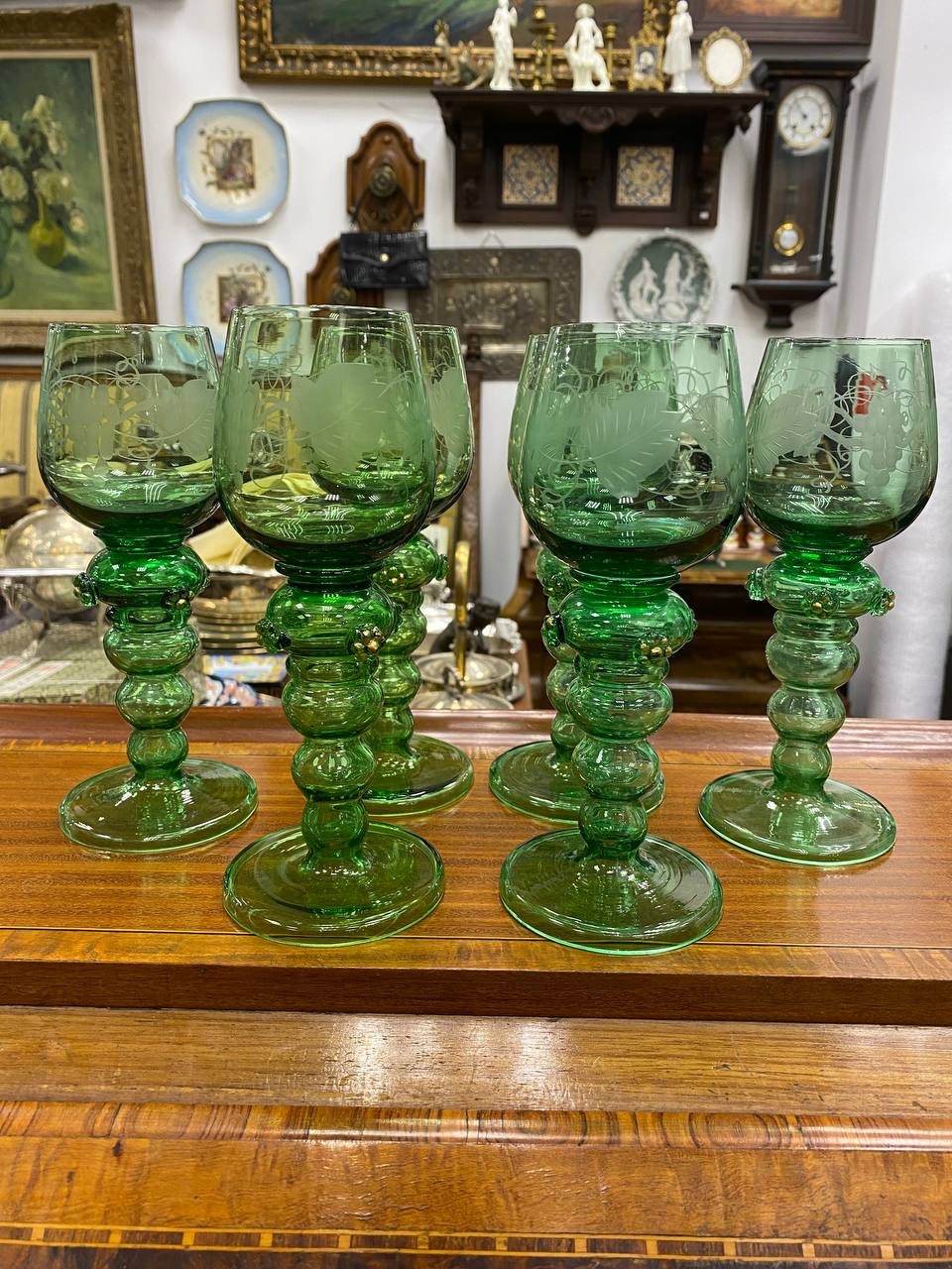 Набор 6 рюмок из стекла Roemer Wine Glass