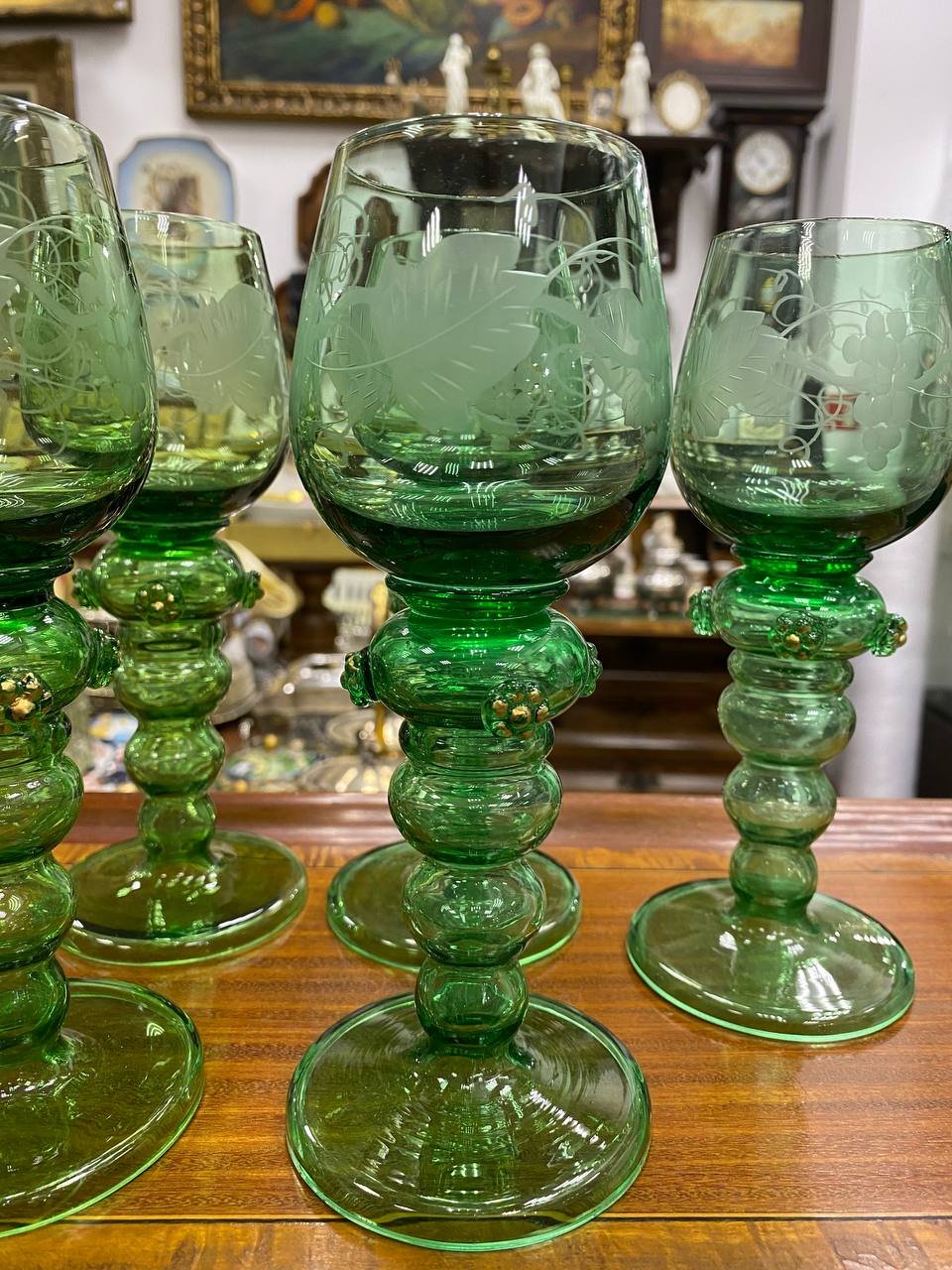 Набор 6 рюмок из стекла Roemer Wine Glass — изображение 2