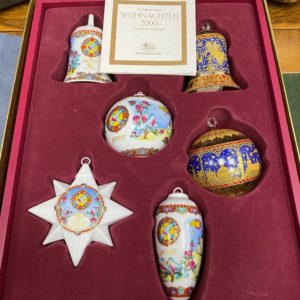 Набор елочных игрушек Hutschenreuther