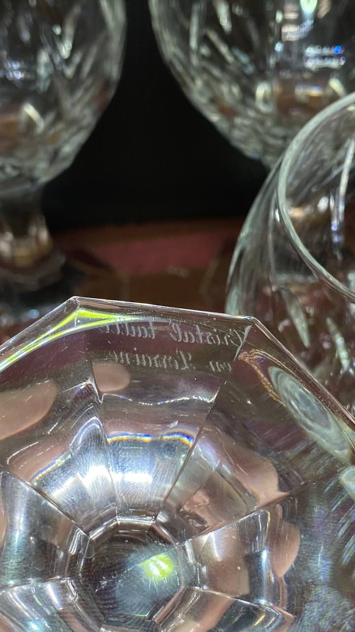 Бокалы Cristal taille en Lorraine — изображение 7