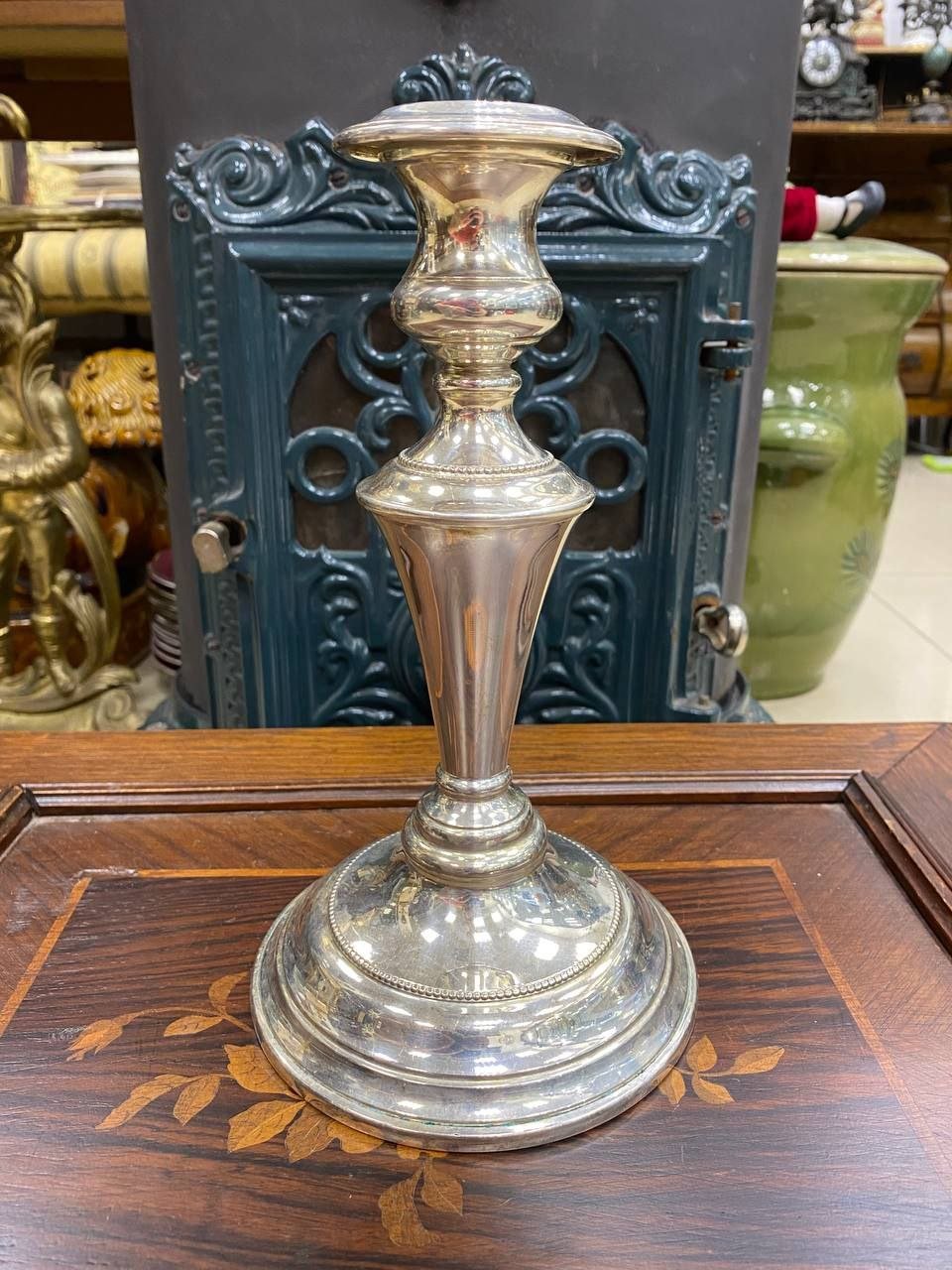 Винтажный английский подсвечник