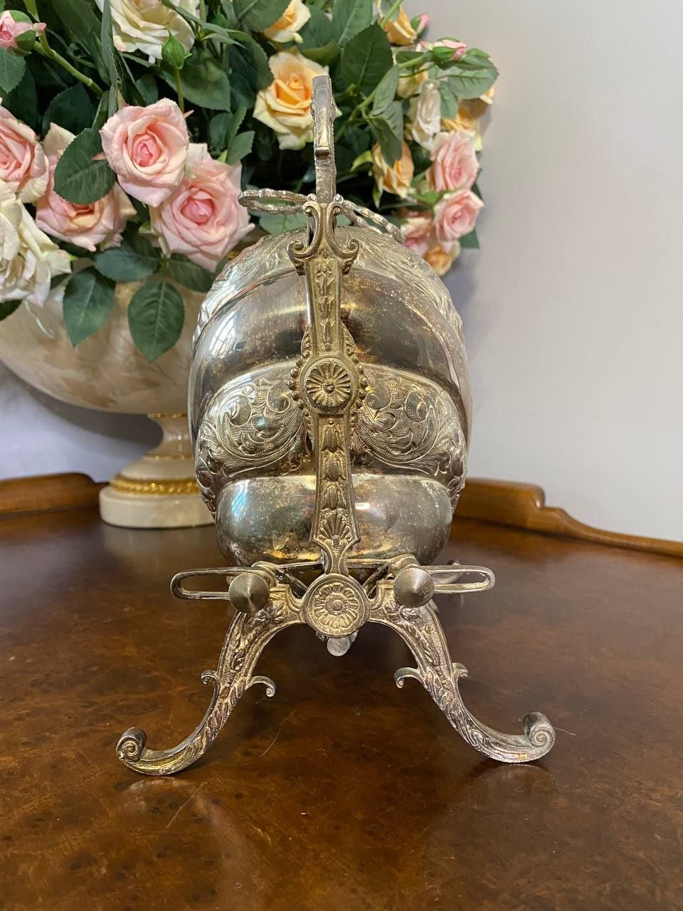 Антикварная бисквитница в викторианском стиле — изображение 4