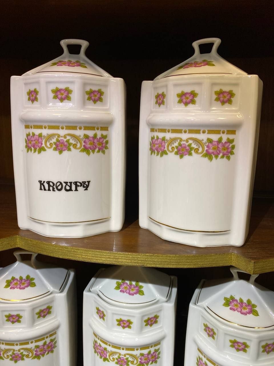 Винтажный набор банок для круп — изображение 2