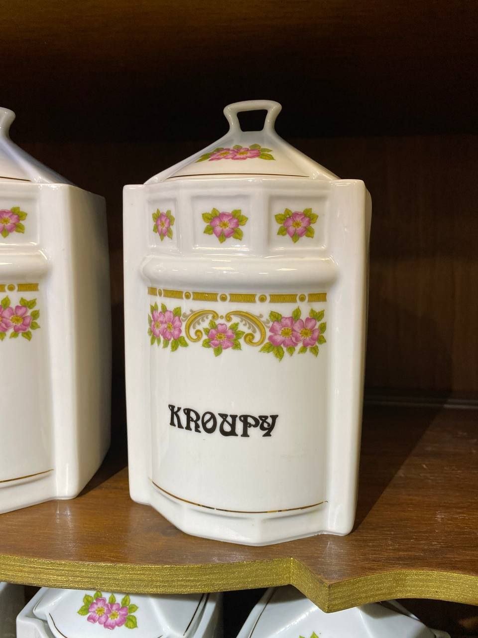 Винтажный набор банок для круп — изображение 3