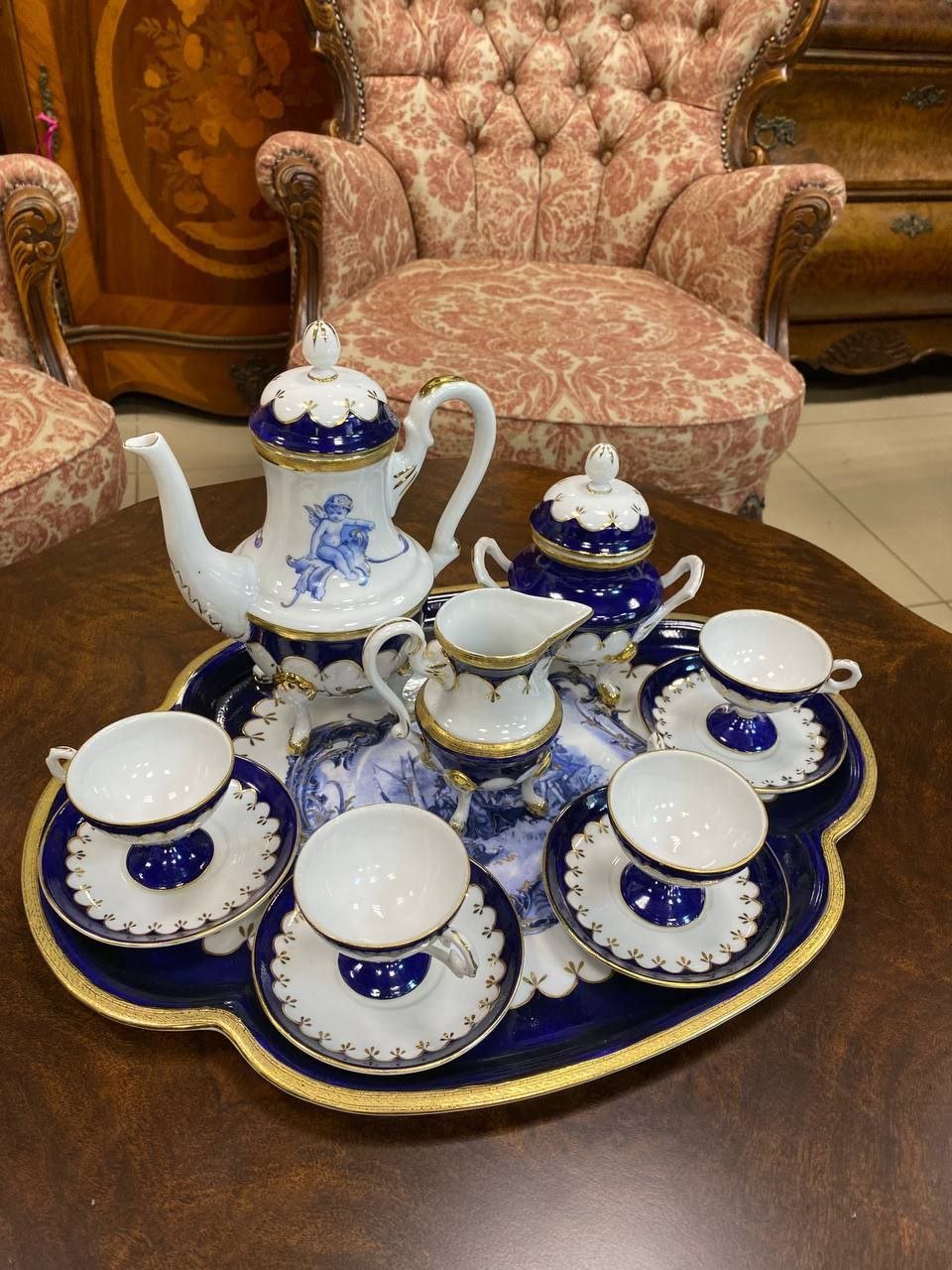 Кофейный сервиз на 4 персоны Limoges — изображение 2