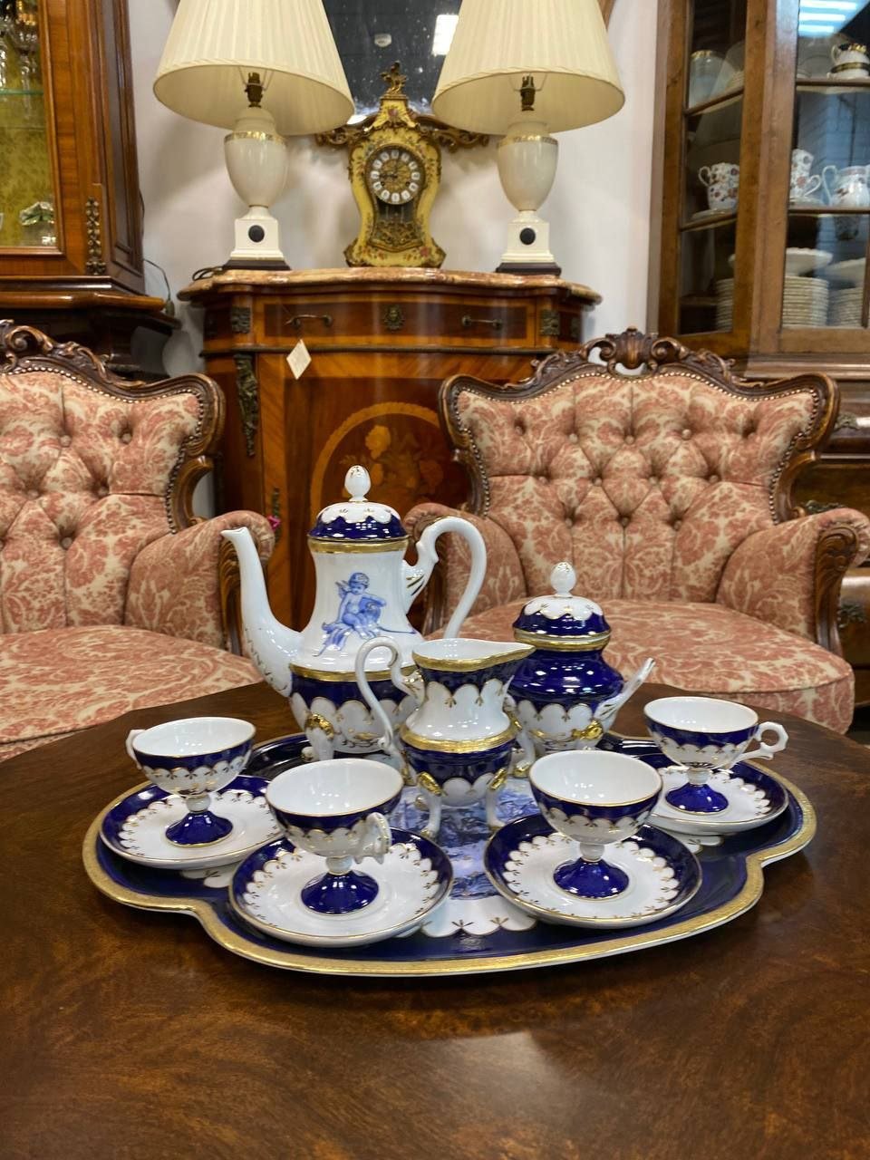 Кофейный сервиз на 4 персоны Limoges