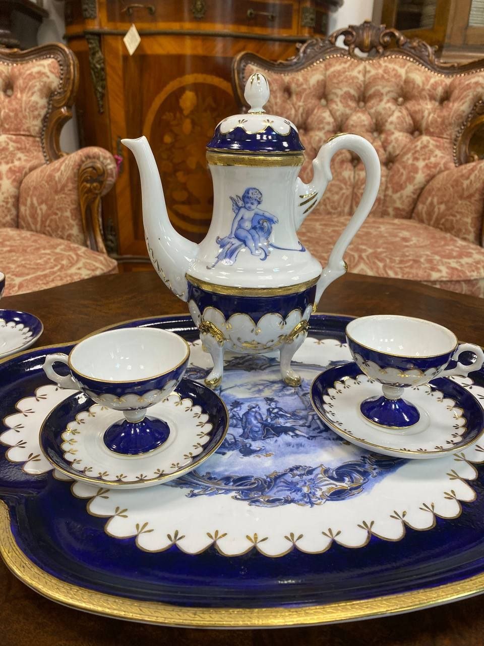 Кофейный сервиз на 4 персоны Limoges — изображение 5
