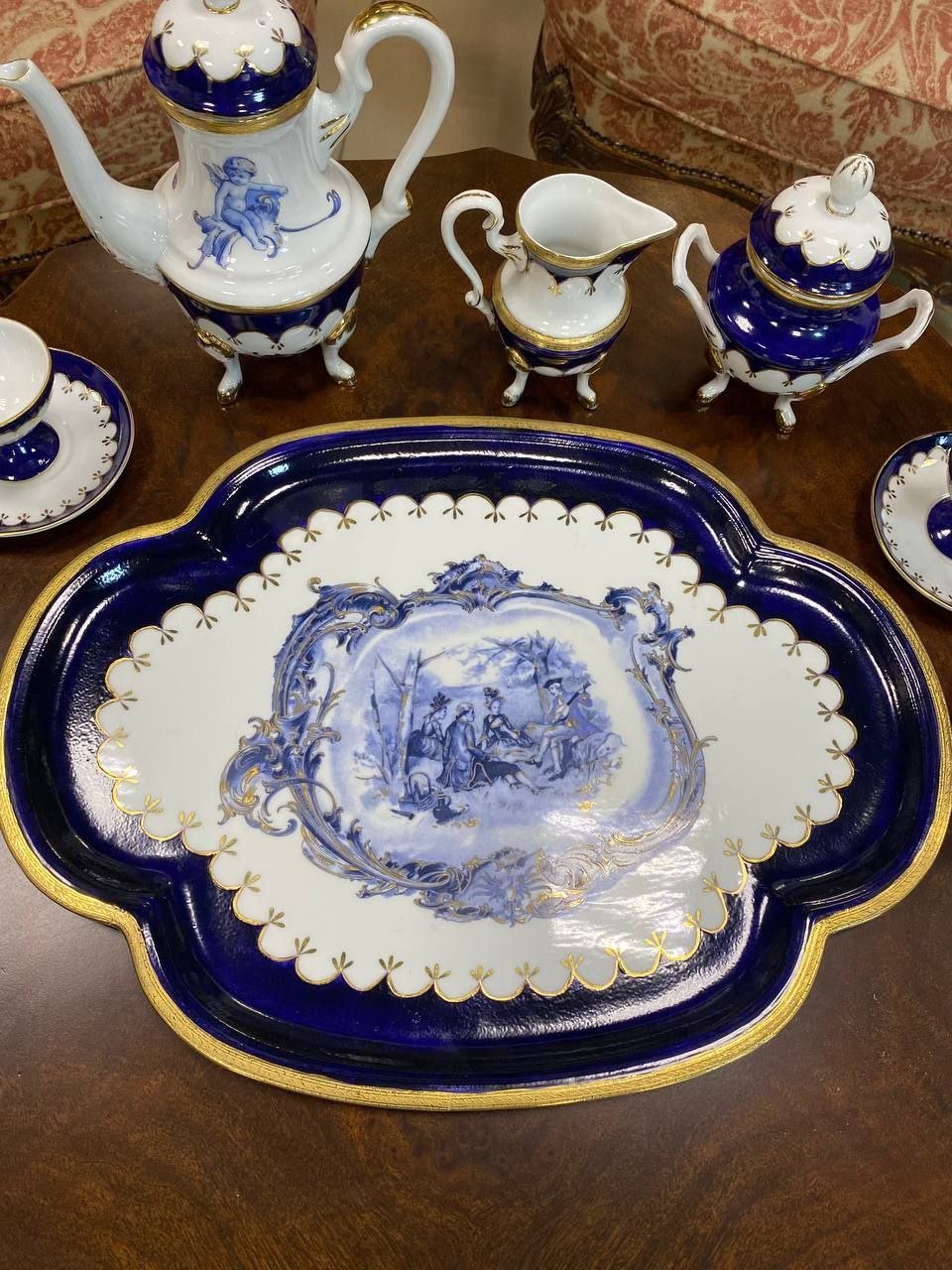 Кофейный сервиз на 4 персоны Limoges — изображение 8