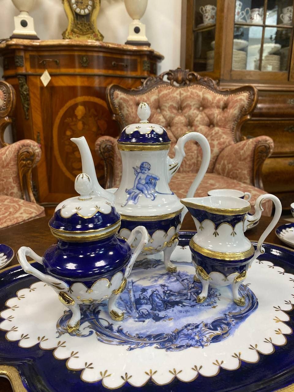 Кофейный сервиз на 4 персоны Limoges — изображение 4