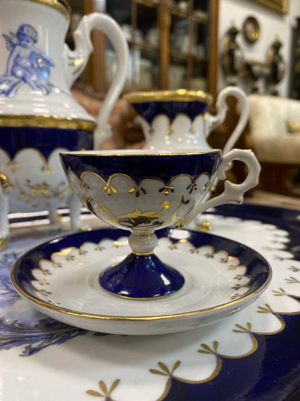 Кофейный сервиз на 4 персоны Limoges — изображение 7