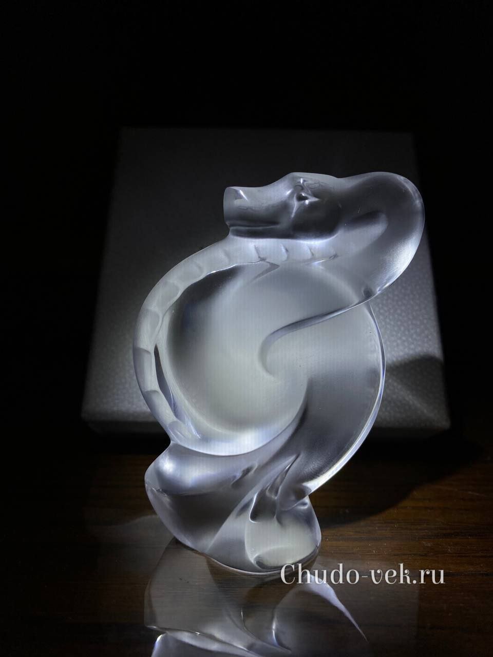 Статуэтка «Змея» Lalique — изображение 3