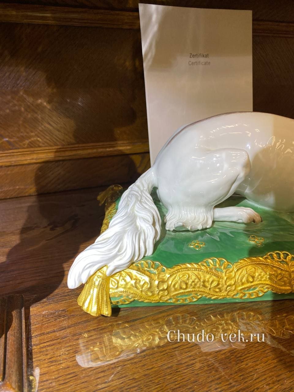 Статуэтка «Русская Борзая» Meissen — изображение 6