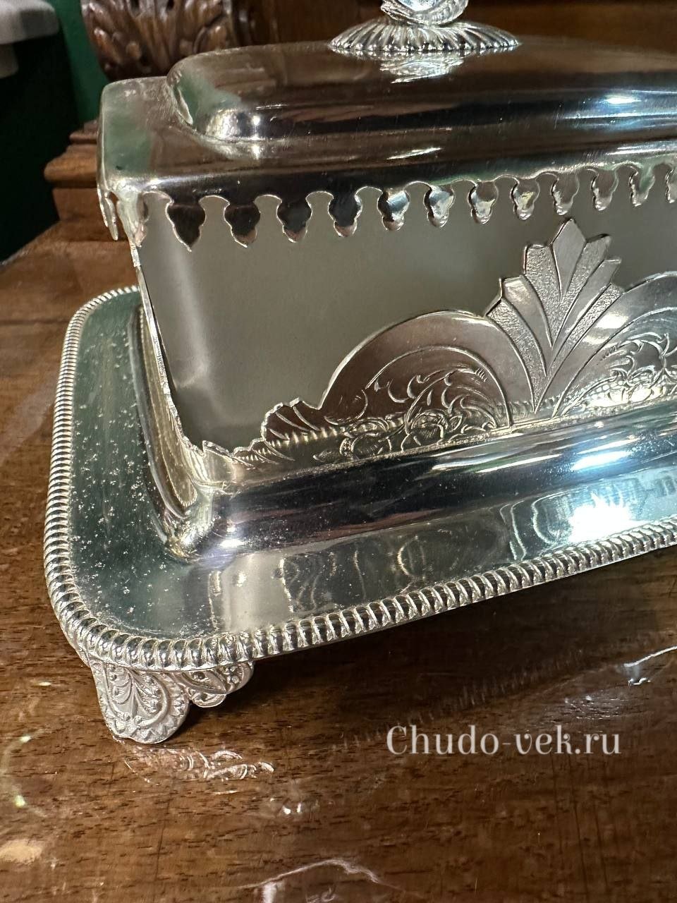 Винтажная емкость с крышкой — изображение 5